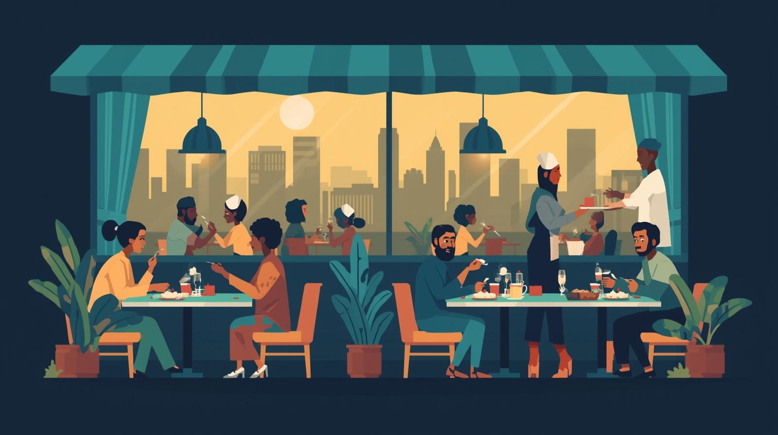 East Market restaurang