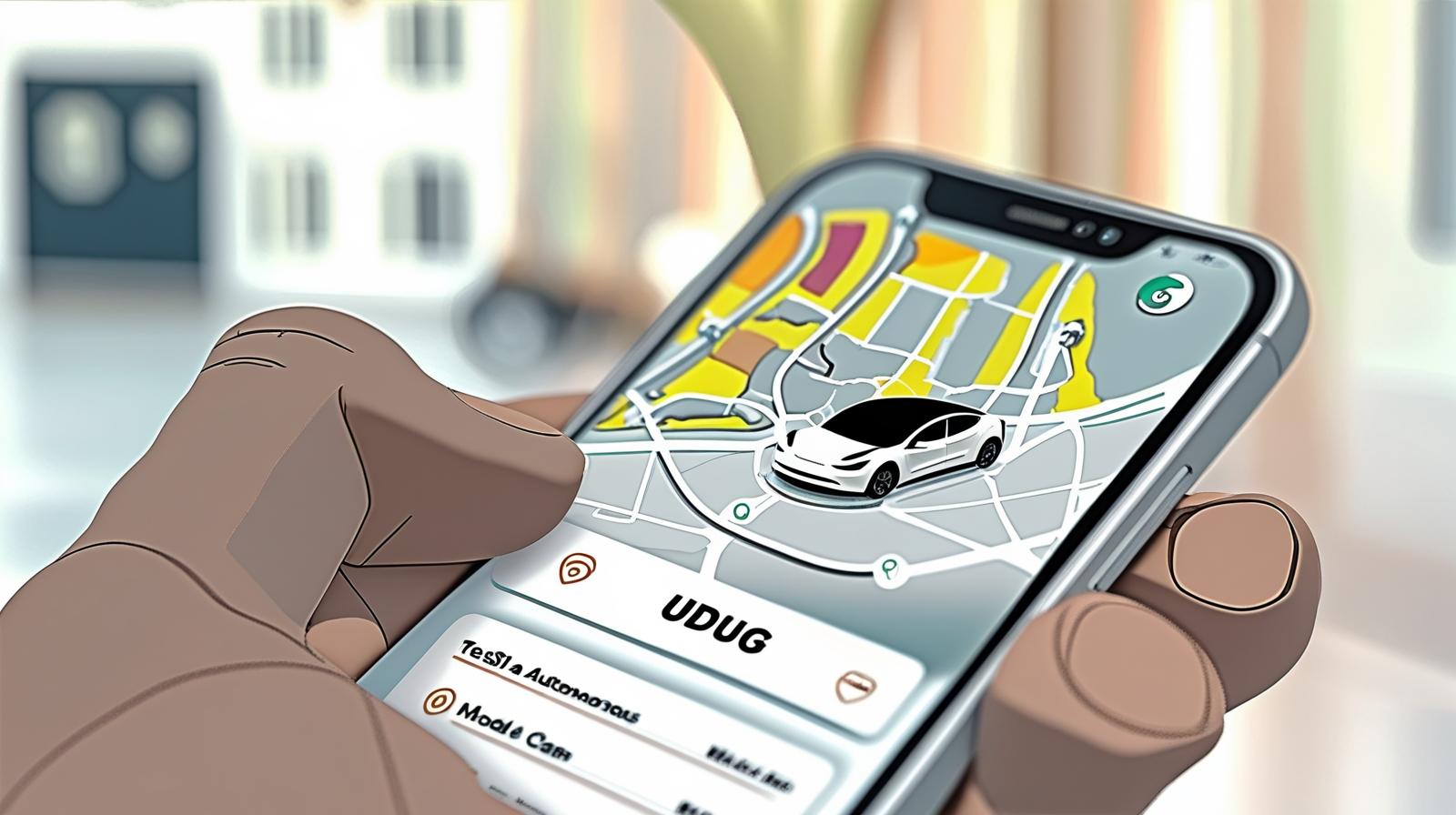 Udug-appen på mobil